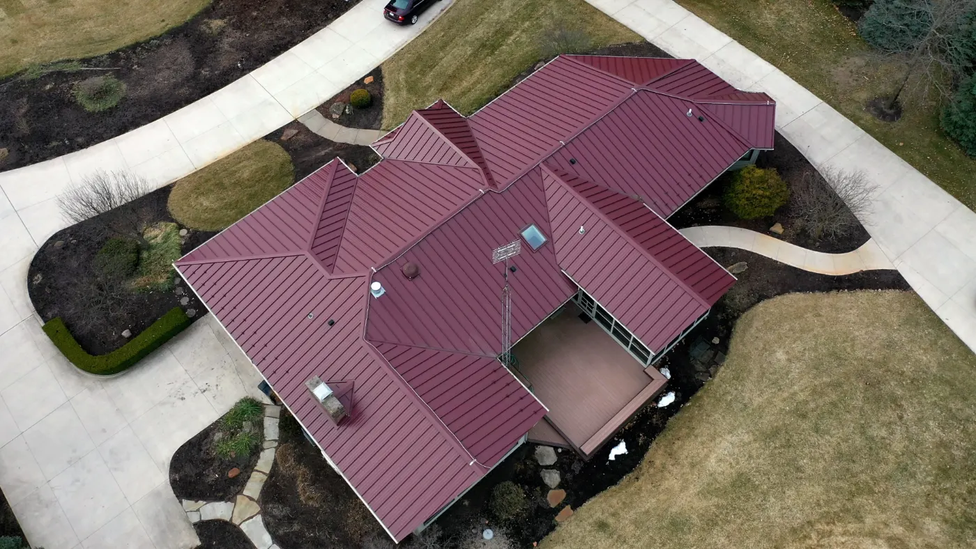 Tarping and dry-in on a Sunblest Farms commercial roof