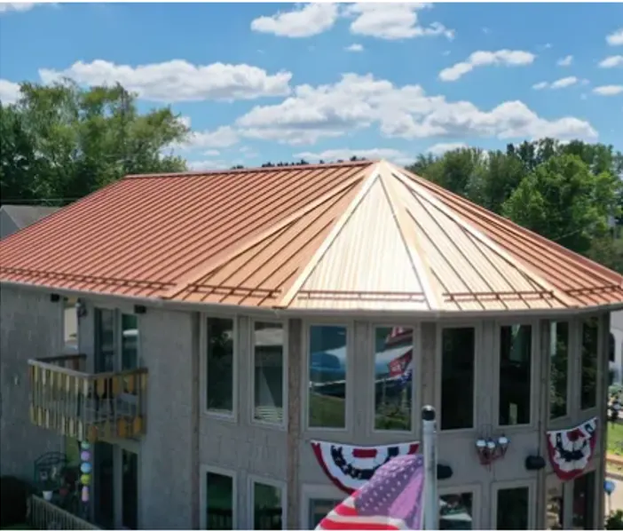 Metal roofing by Sunblest Farms Metal Roofing near Westfield, IN